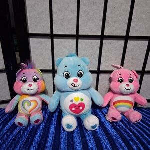 Care Bears Plush Set.